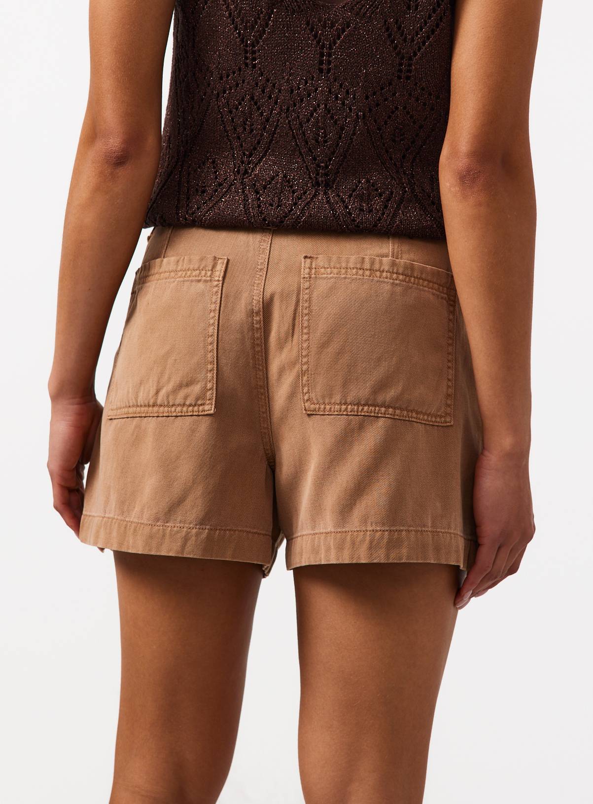 Brown Utility Style Shorts 20 - Image 4