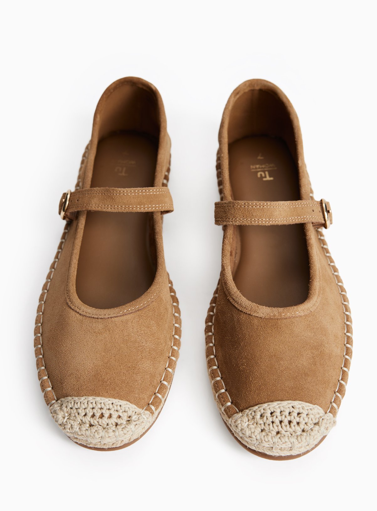 Tan Suede Espadrilles 3 - Image 2 thumbnail