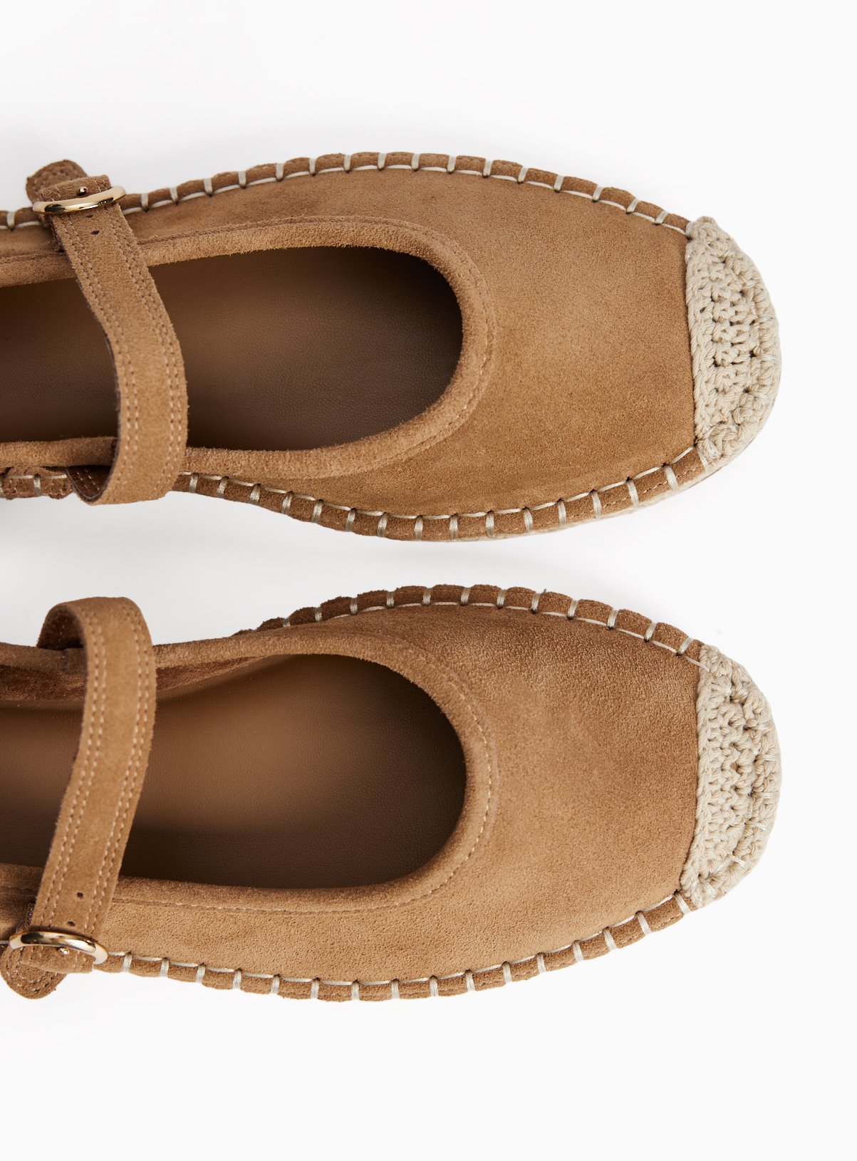 Tan Suede Espadrilles 3 - Image 3 thumbnail