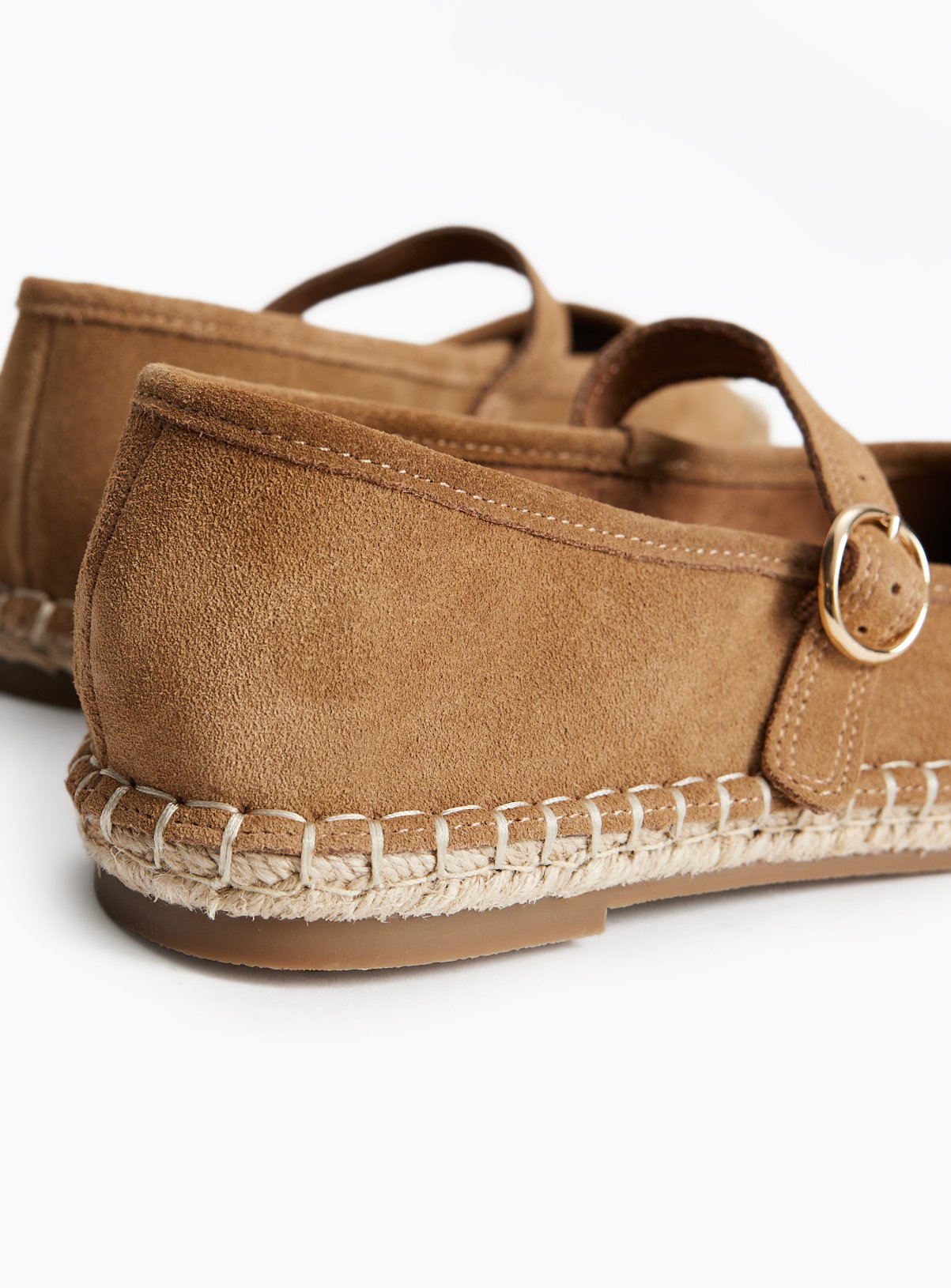 Tan Suede Espadrilles 3 - Image 4 thumbnail