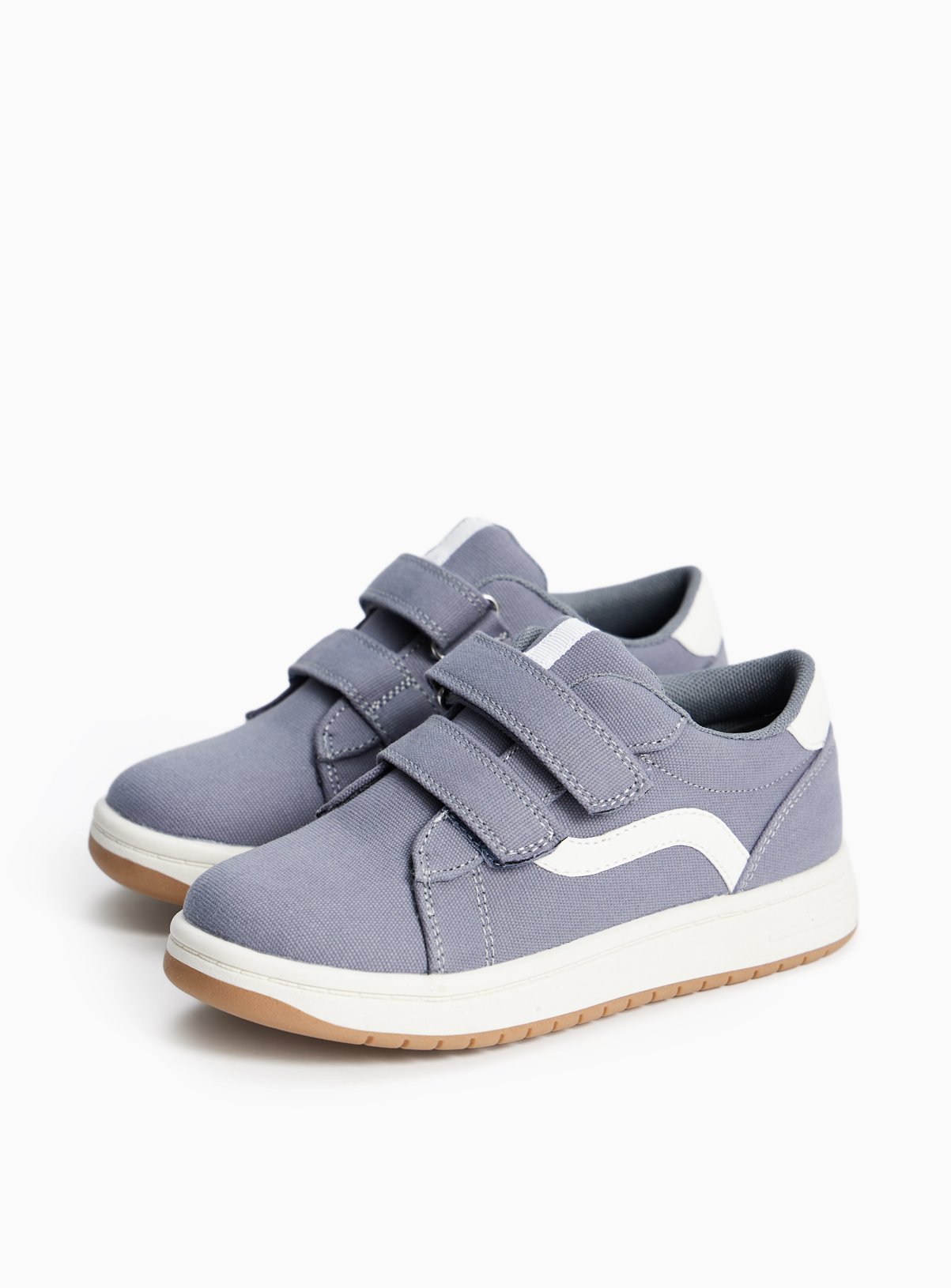 Blue Twin Strap Skater Trainers 10 Infant - Image 2 thumbnail