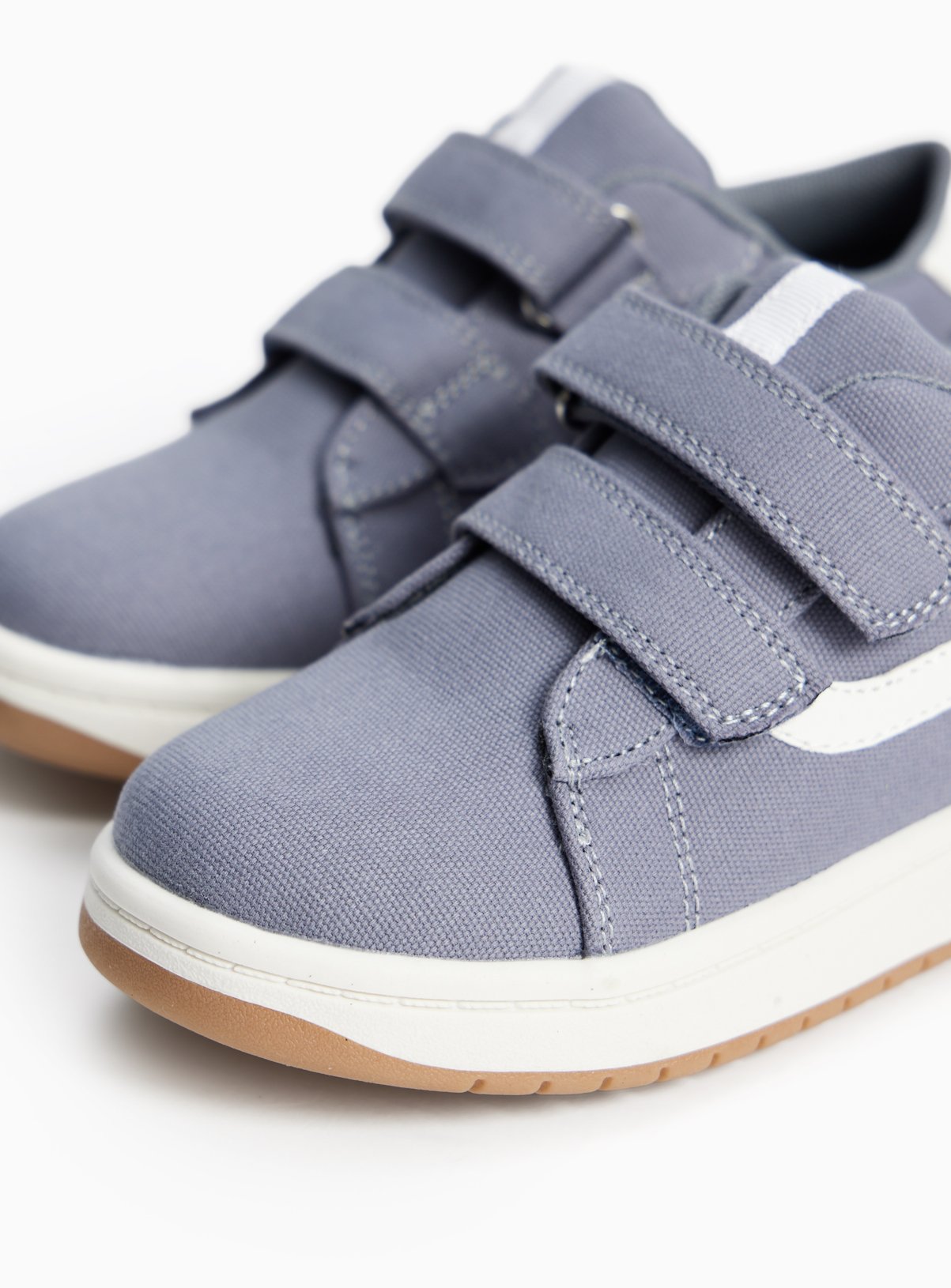 Blue Twin Strap Skater Trainers 10 Infant - Image 3 thumbnail