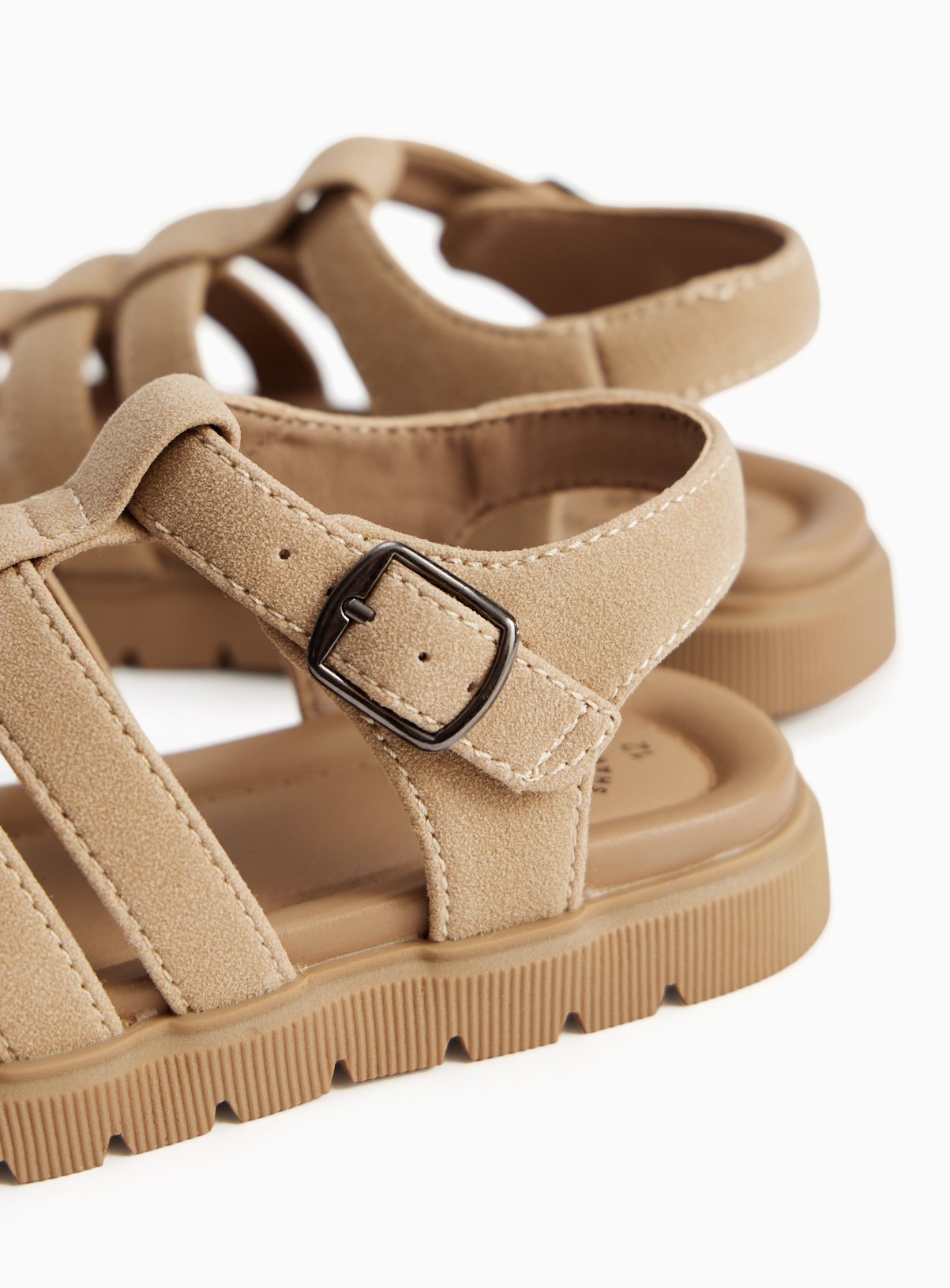 Stone Fisherman Style Sandals 12 Infant - Image 4 thumbnail