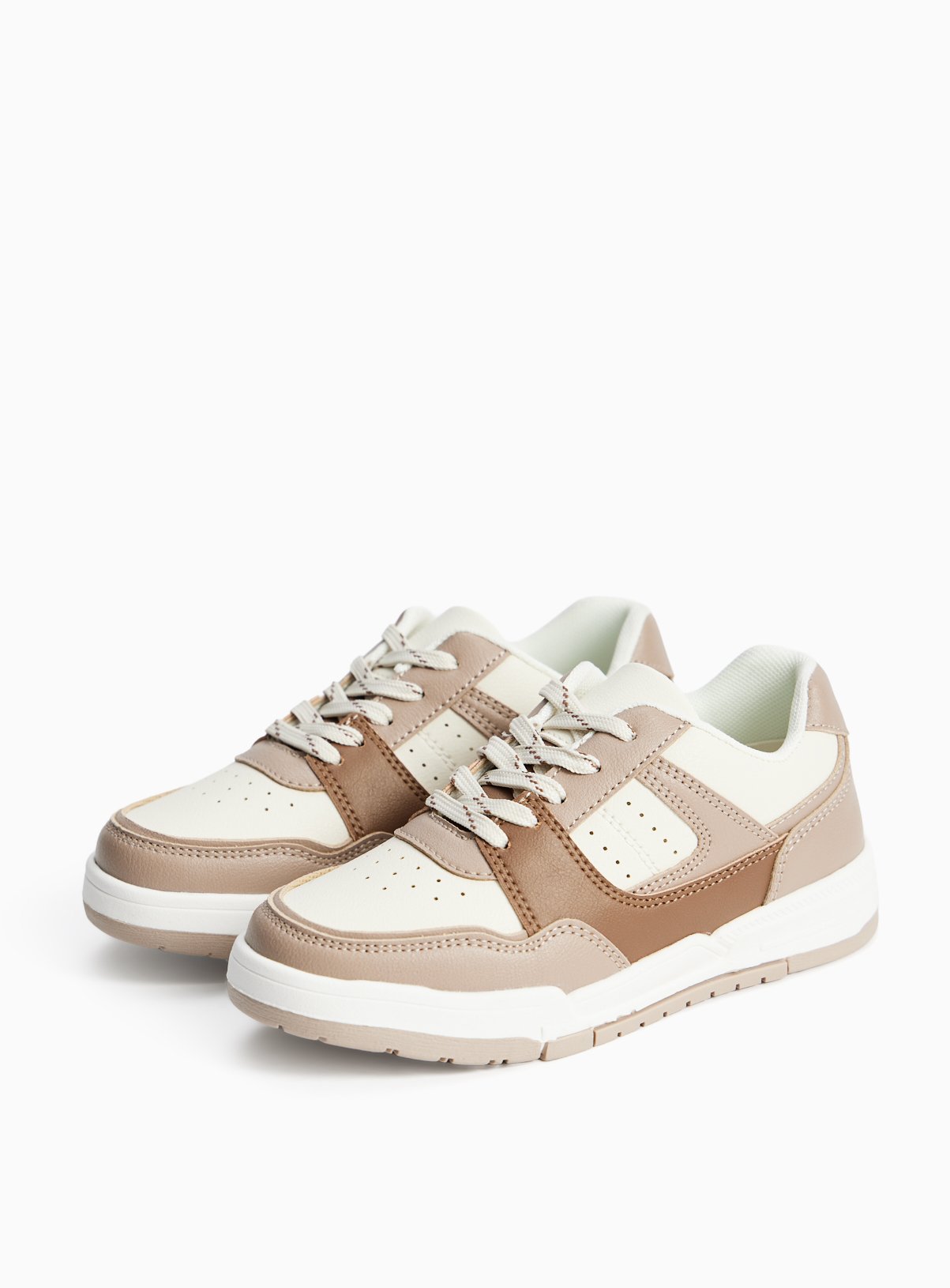Stone Panelled Trainers 10 Infant - Image 2 thumbnail