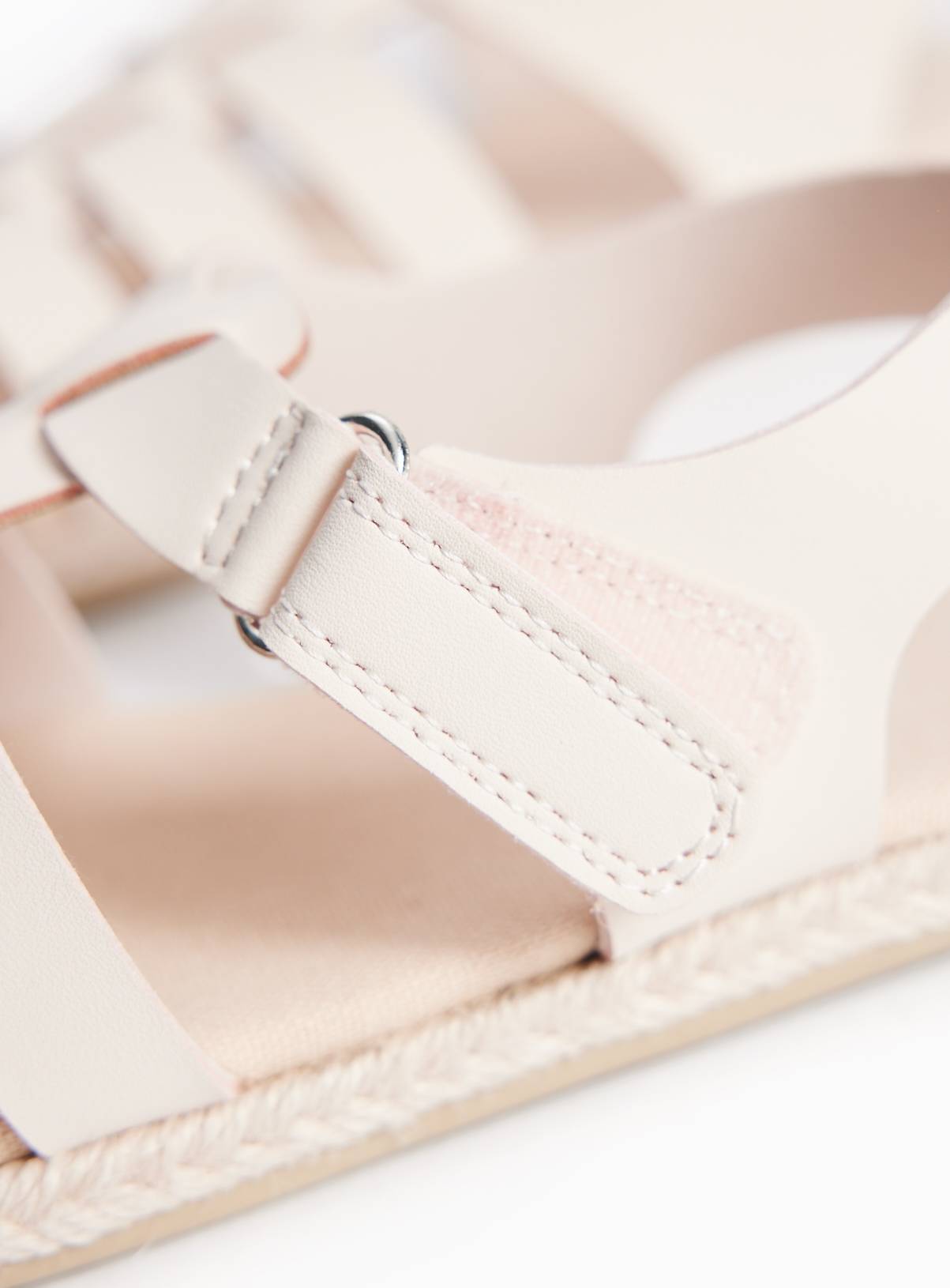 Pink Fisherman Sandals 12 Infant - Image 4