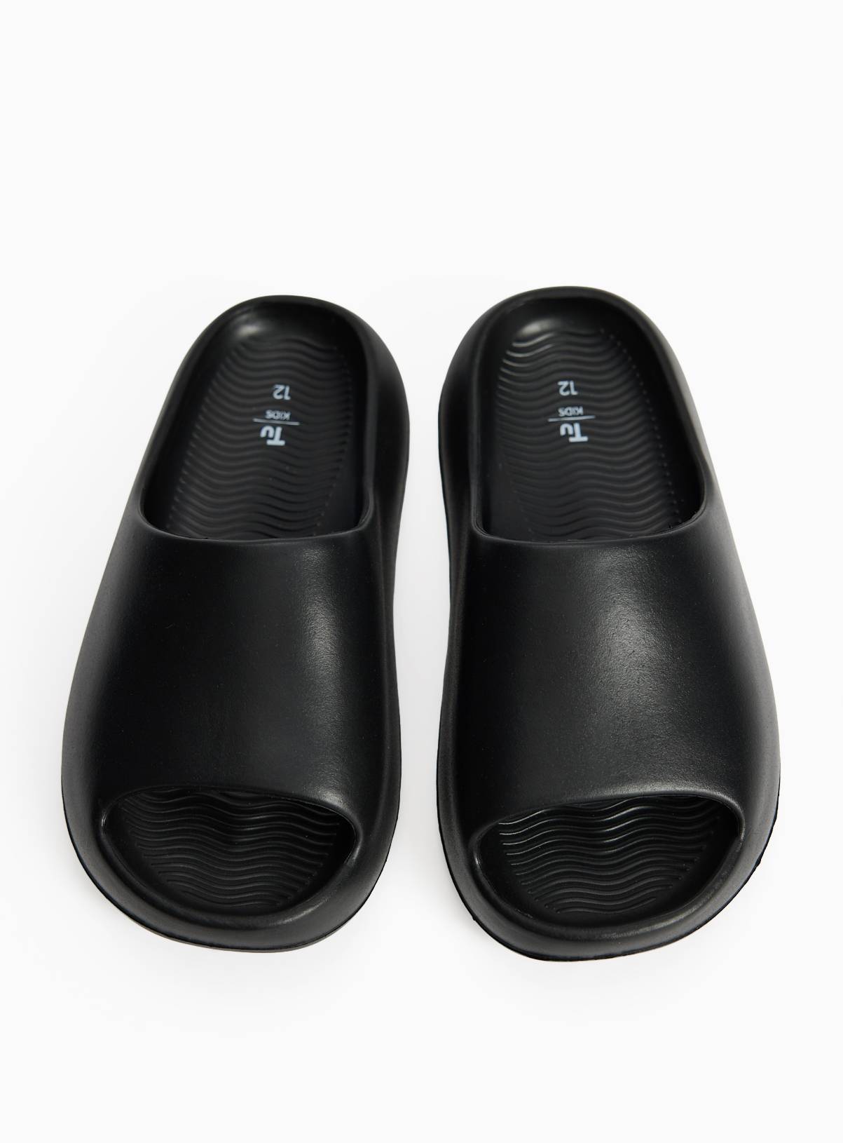 Black Pool Sliders 12 Infant - Image 2