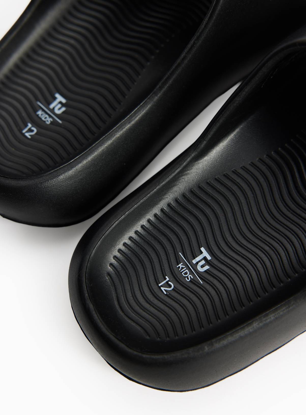 Black Pool Sliders 12 Infant - Image 3