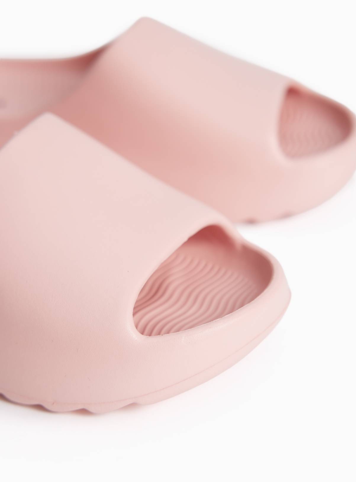 Pink Plain Sliders 13 Infant - Image 2