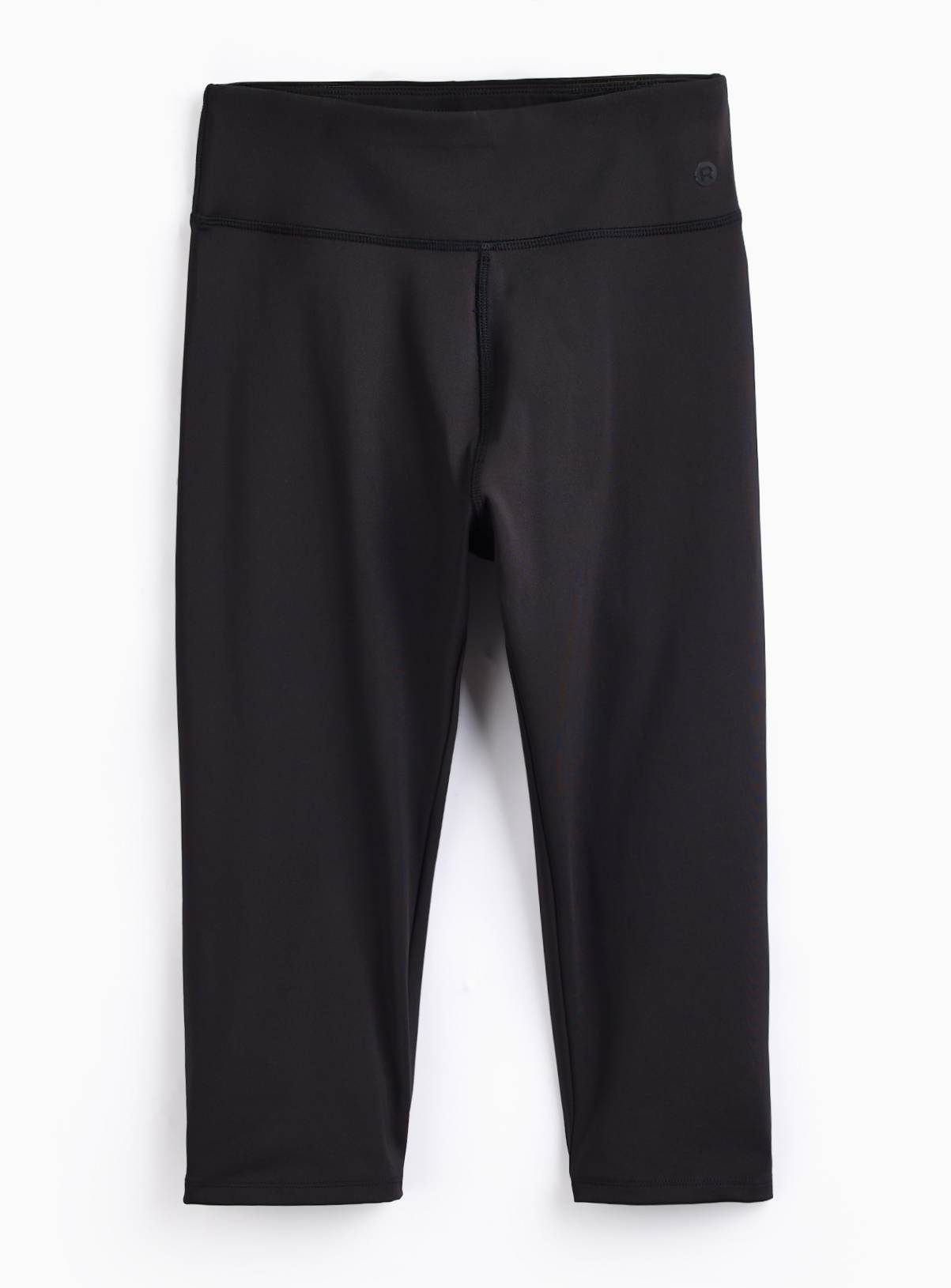 REAKTIV Black High Waisted Capri Length Legging M - Image 1