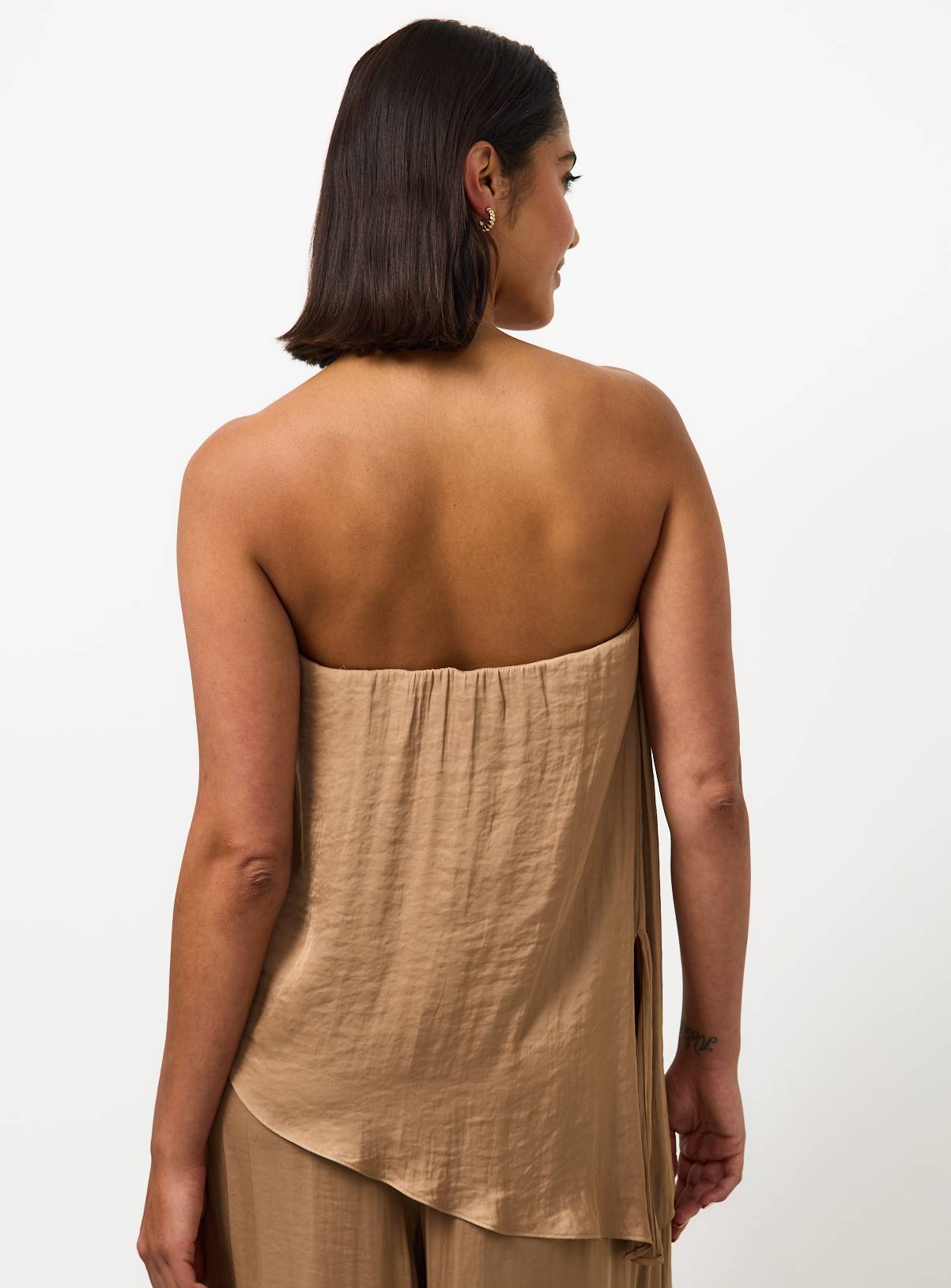Gold Bandeau Style Asymmetric Hem Top 8 - Image 5