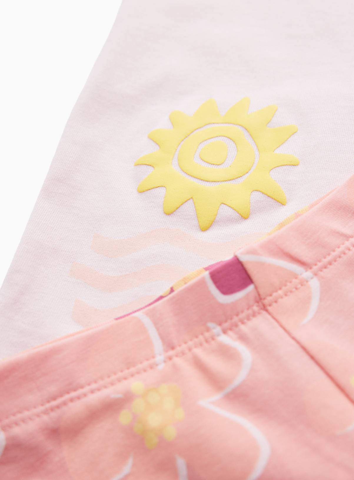 Pink Disney Moana T-Shirt & Cycle Shorts Set 1-2 years - Image 3