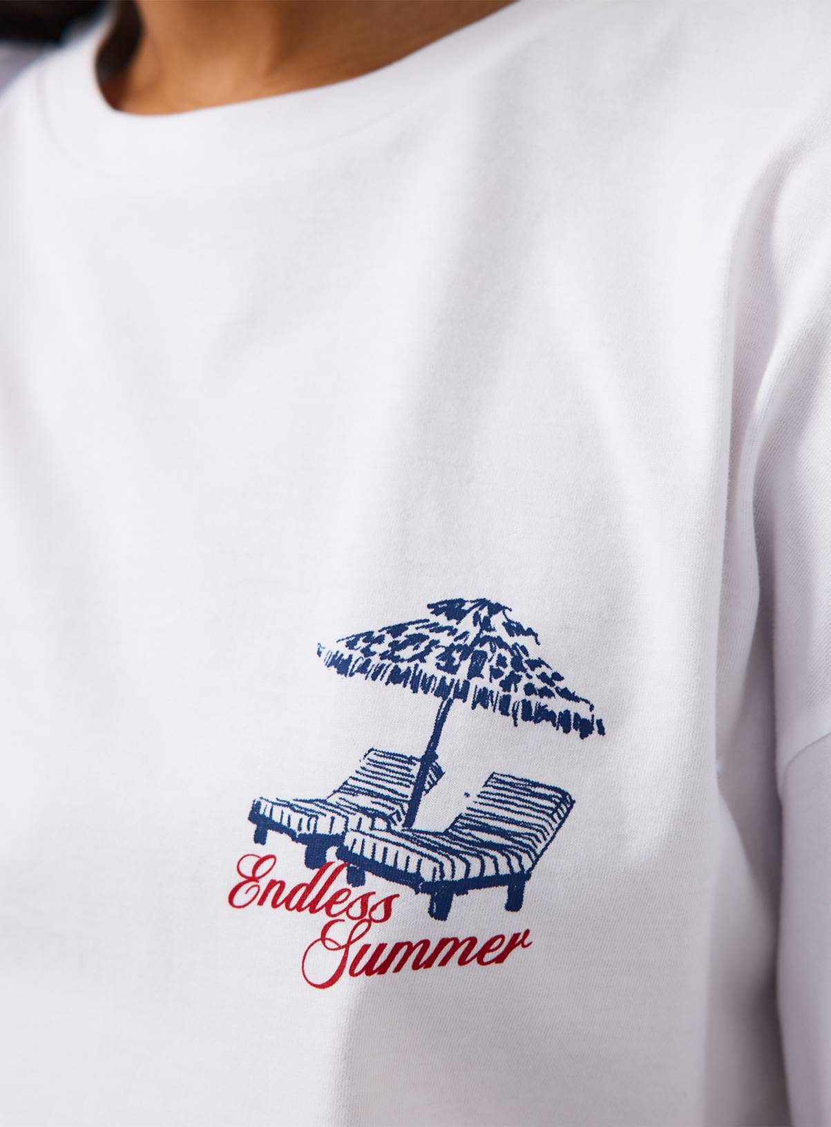 White Beach Club Graphic Shortie Pyjamas XL - Image 3