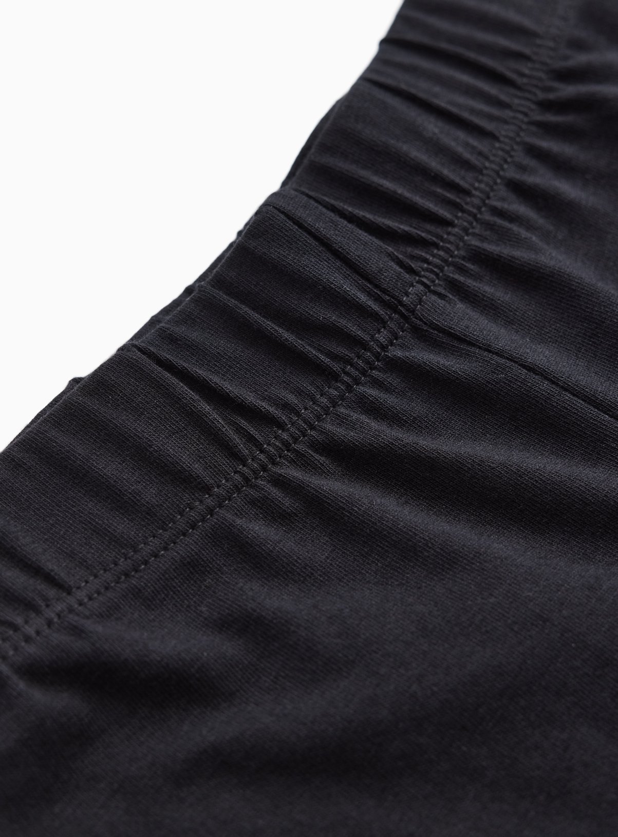 Black Longer Length Cycling Shorts 2 Pack 11 years - Image 2 thumbnail