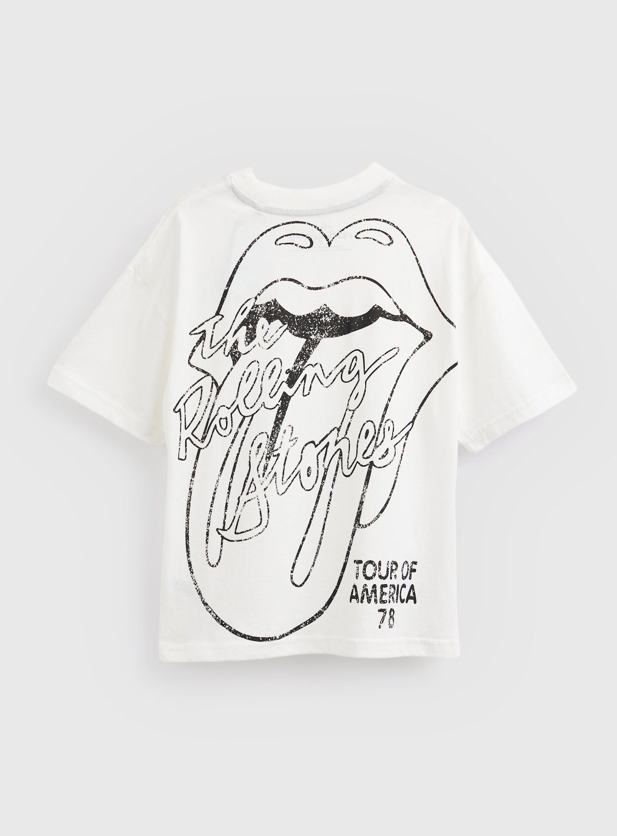 White Rolling Stones Graphic T-Shirt 10 years - Image 2 thumbnail
