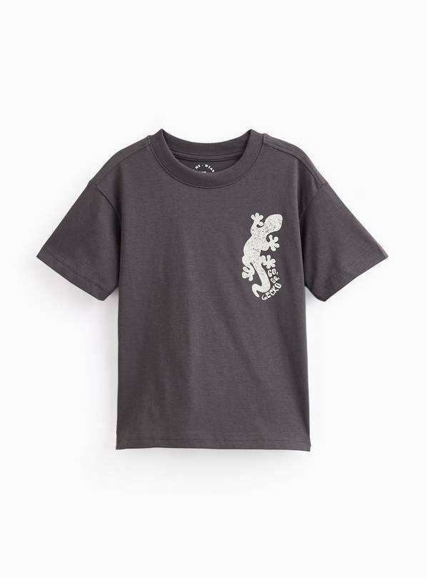 Charcoal Gecko Graphic T-Shirt 4-5 years