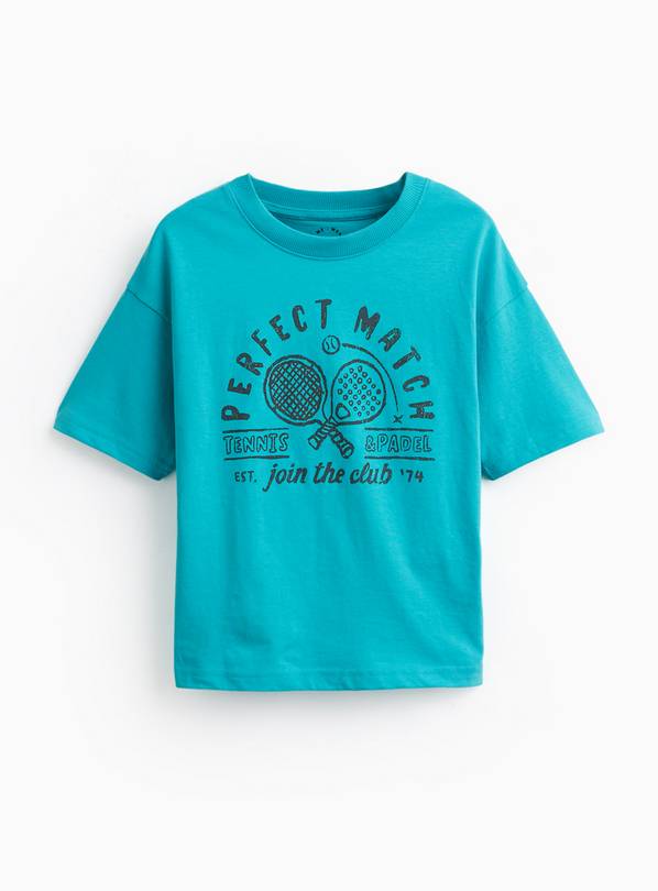 Teal Perfect Match Graphic T-Shirt 2-3 years
