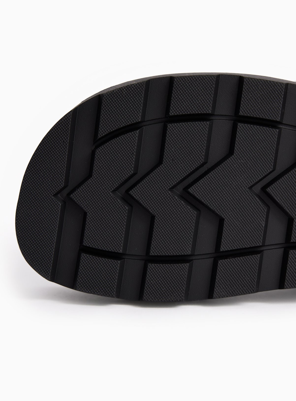 Black Crocodile Print Footbed Sandals 5 - Image 4 thumbnail