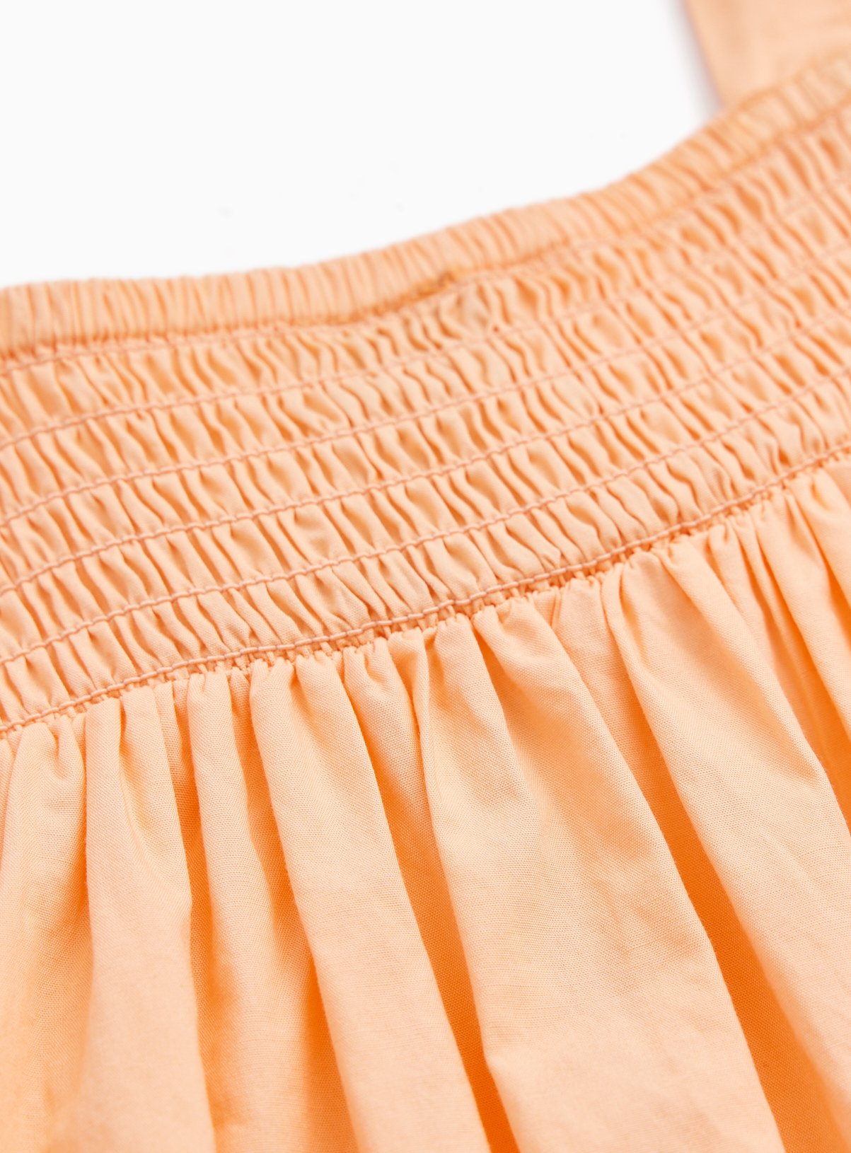 Orange Woven Poplin Dress 12 years - Image 2 thumbnail