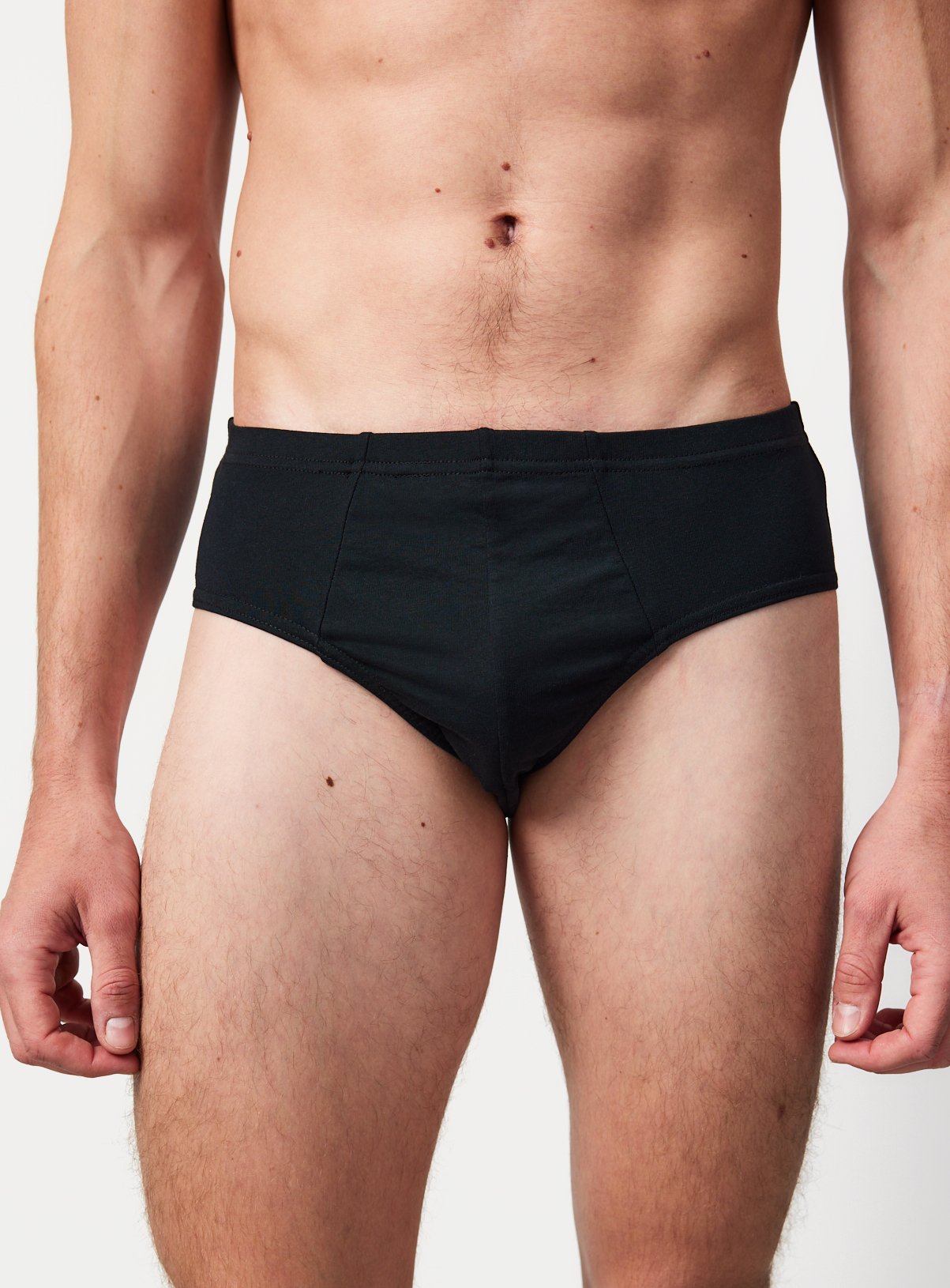 Grey & Black Slip Style Briefs 3 Pack XL - Image 2 thumbnail