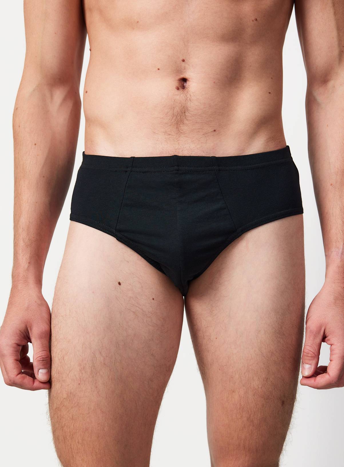 Grey & Black Slip Style Briefs 3 Pack XL - Image 2