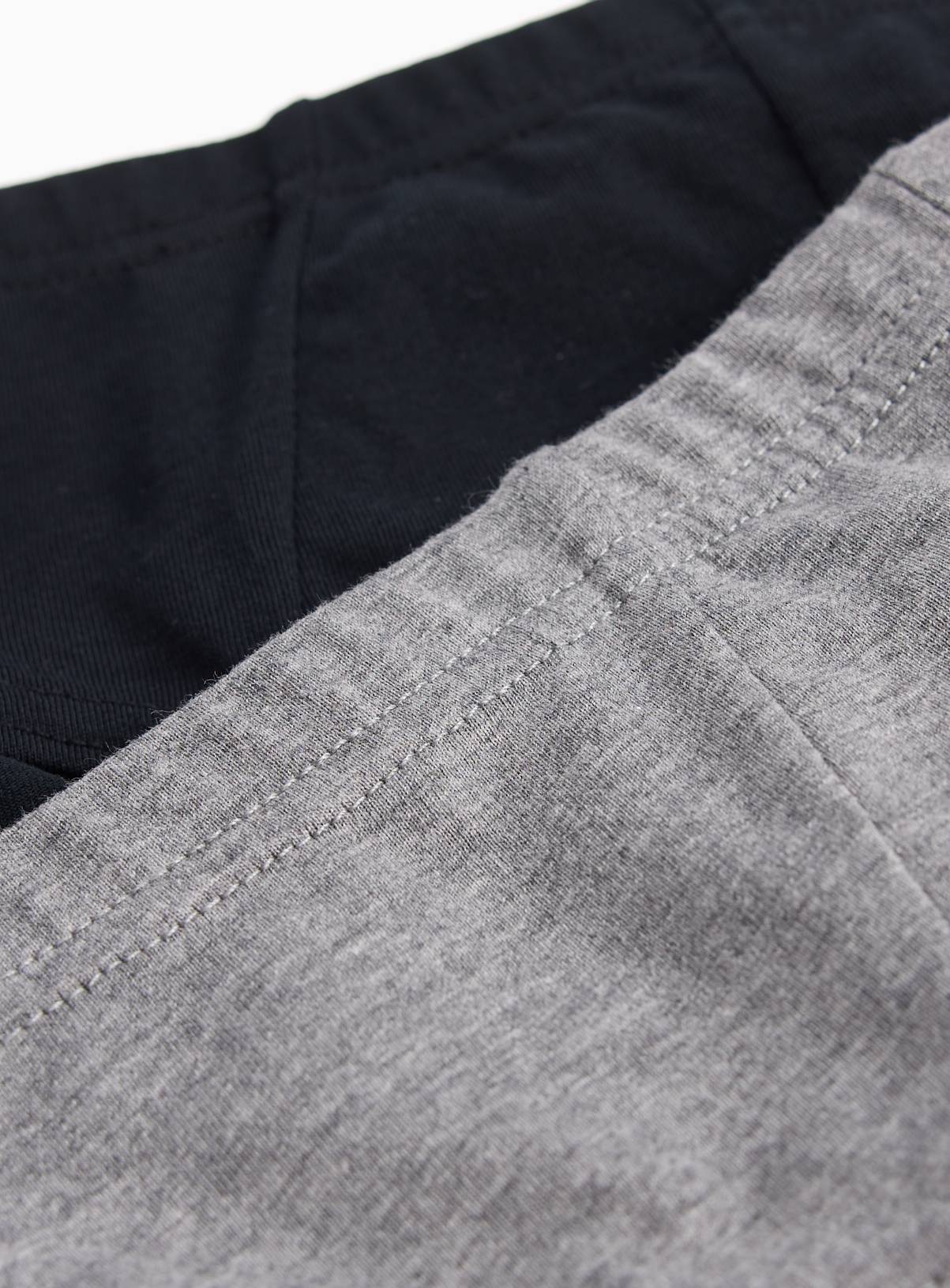 Grey & Black Slip Style Briefs 3 Pack XL - Image 3