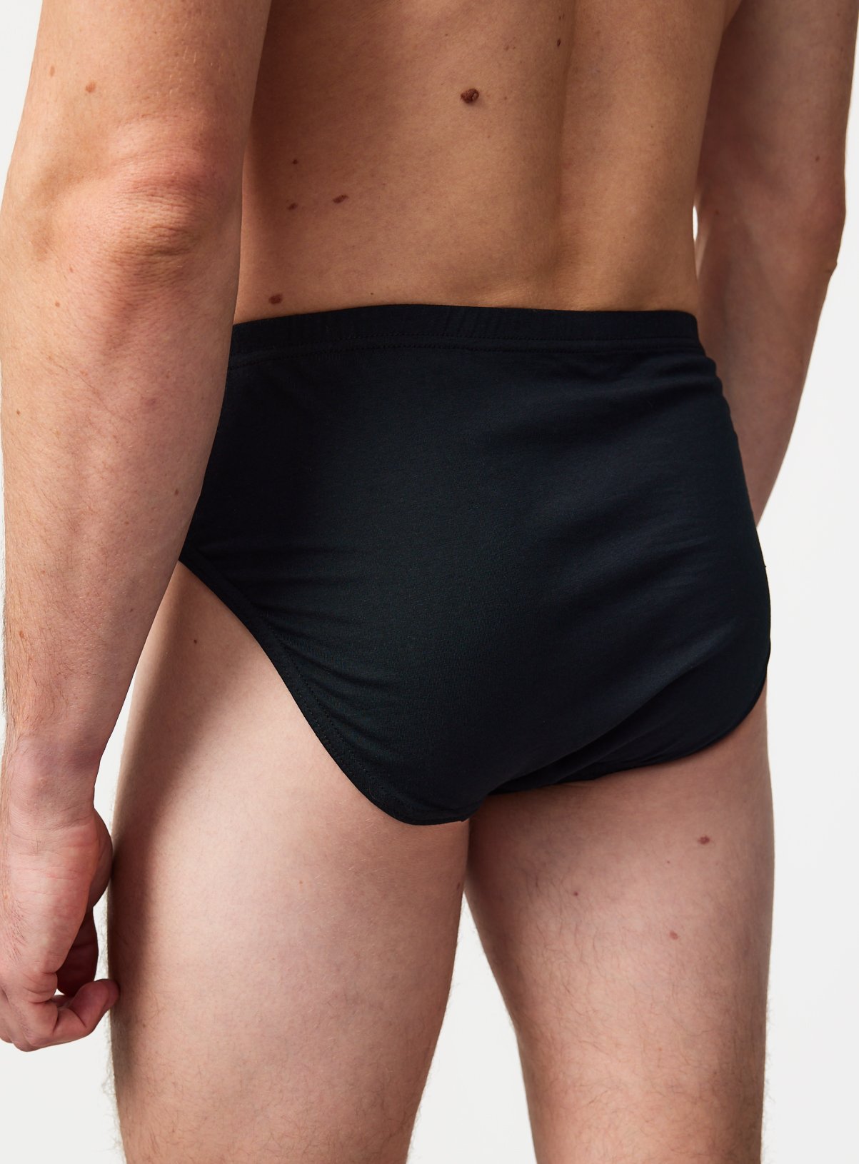 Grey & Black Slip Style Briefs 3 Pack XL - Image 4 thumbnail