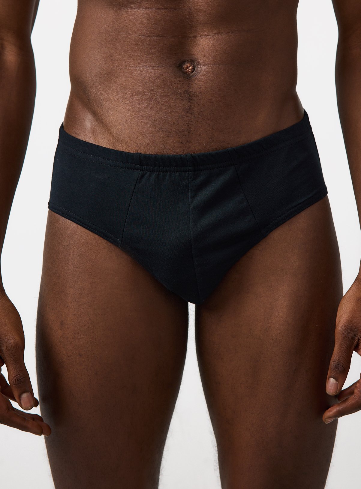 Black Slip Style Briefs 3 Pack S - Image 2 thumbnail