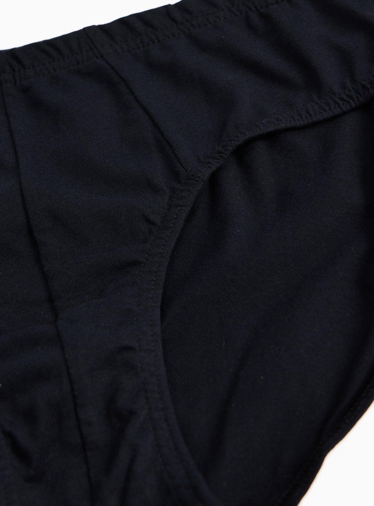 Black Slip Style Briefs 3 Pack S - Image 3 thumbnail