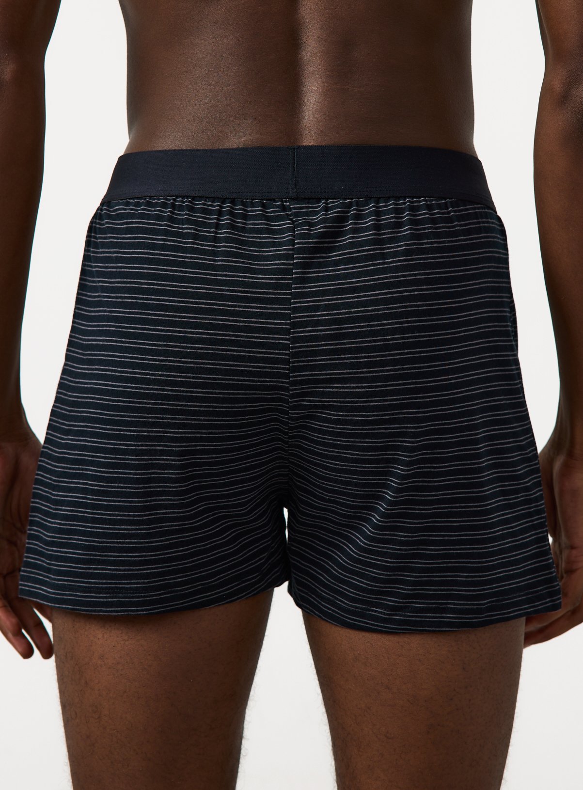 Grey Geo Print Jersey Boxers 3 Pack XXXL - Image 4 thumbnail