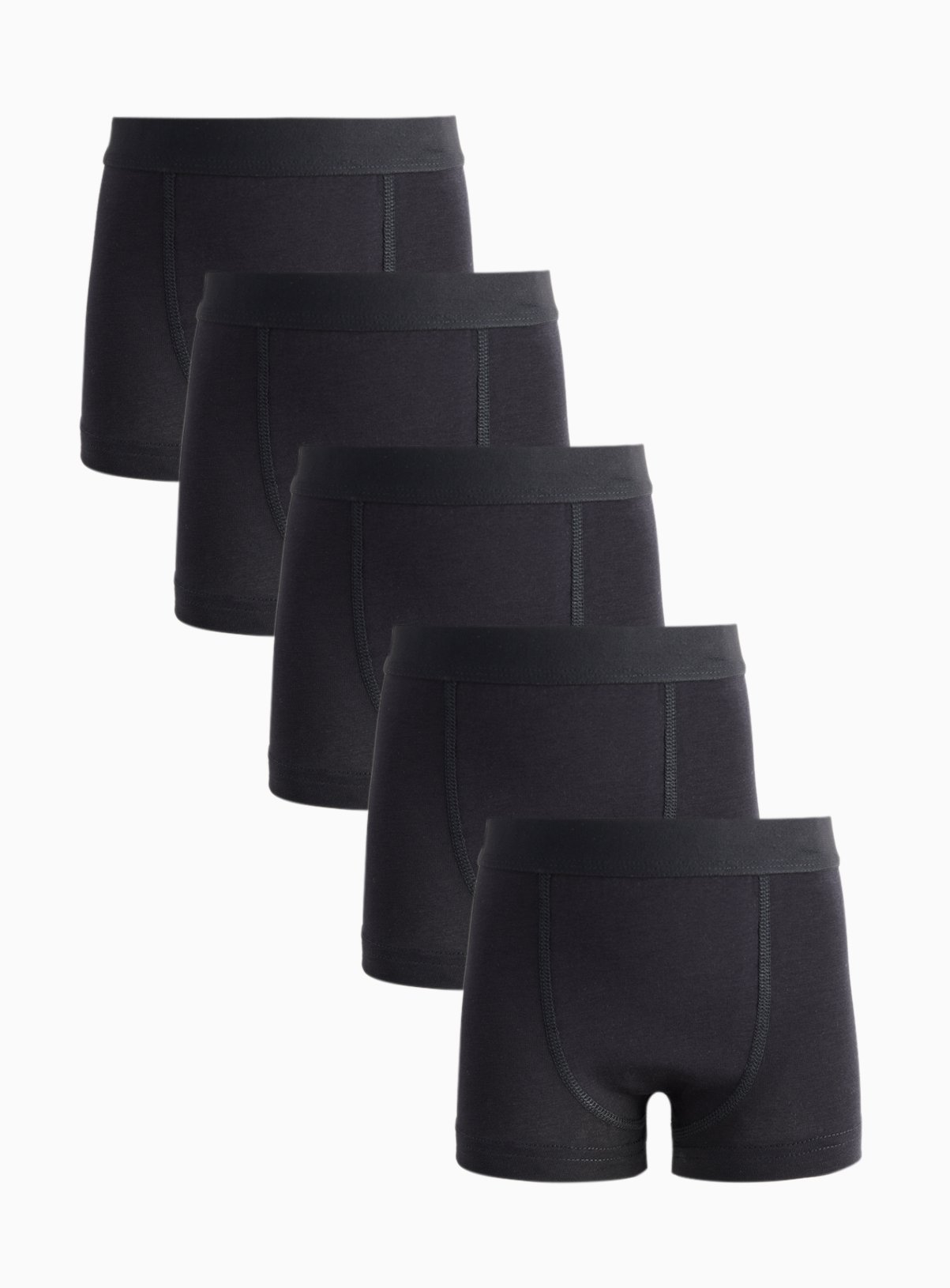 Black Trunks 5 Pack 5-6 years - Image 1 thumbnail
