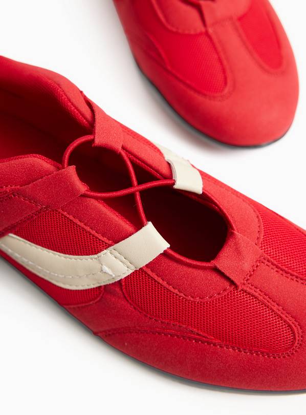 Red Mary Jane Trainers 3