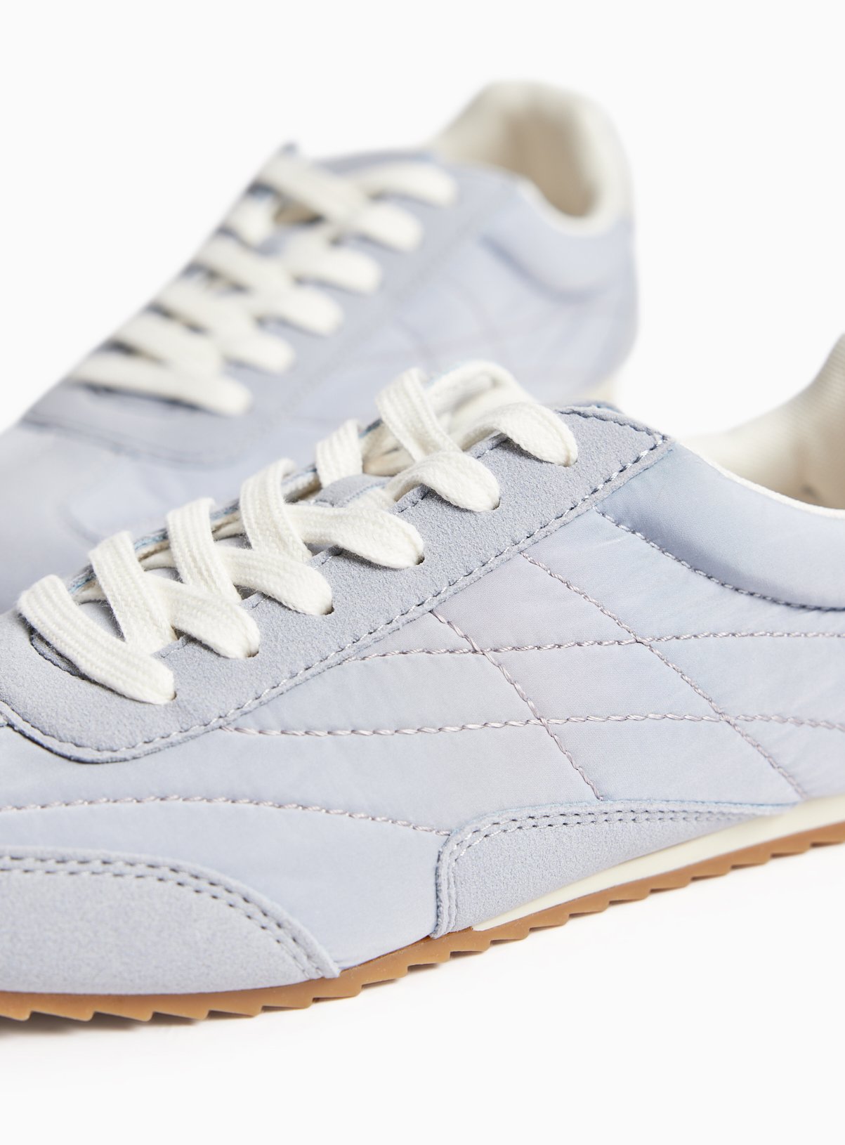Blue Nylon Trainers 3 - Image 3 thumbnail