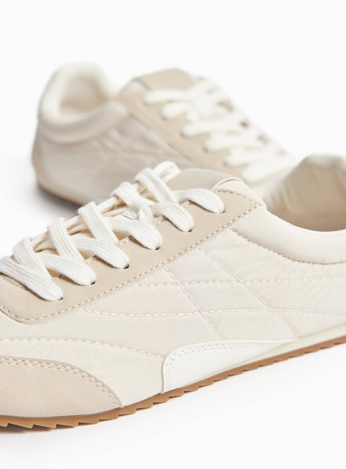 Neutral Nylon Trainers 4 - Image 4