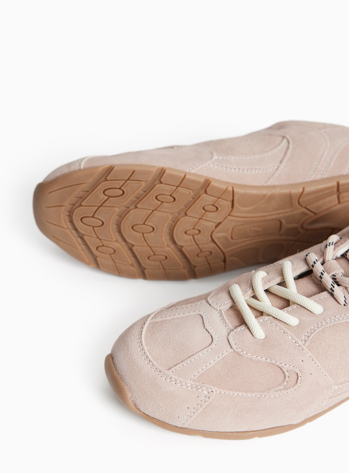 Pink Contrast Lace Trainers 6 - Image 2 thumbnail