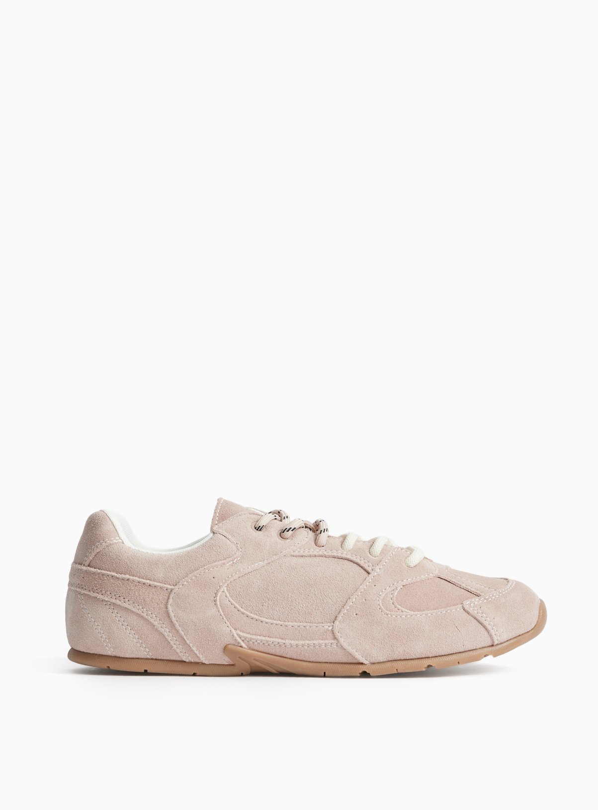 Pink Contrast Lace Trainers 6 - Image 3 thumbnail