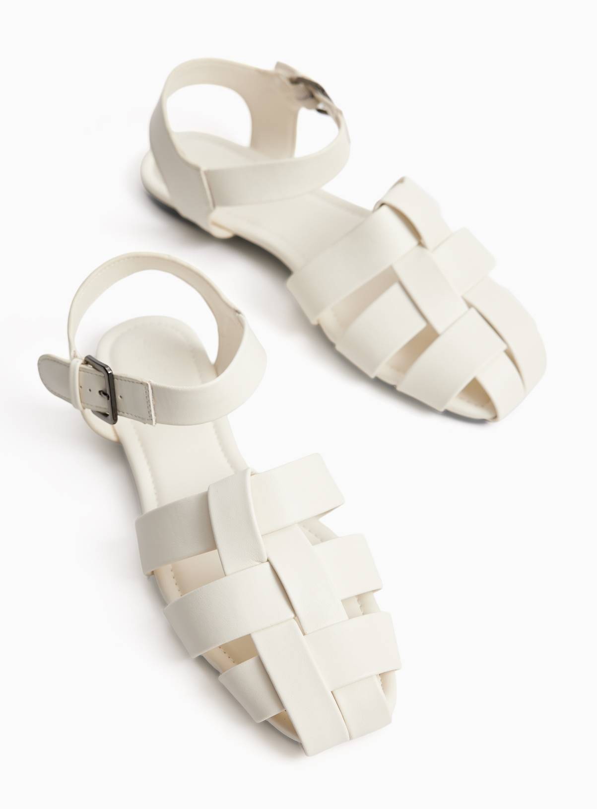 Cream Fisherman Sandals 5 - Image 1