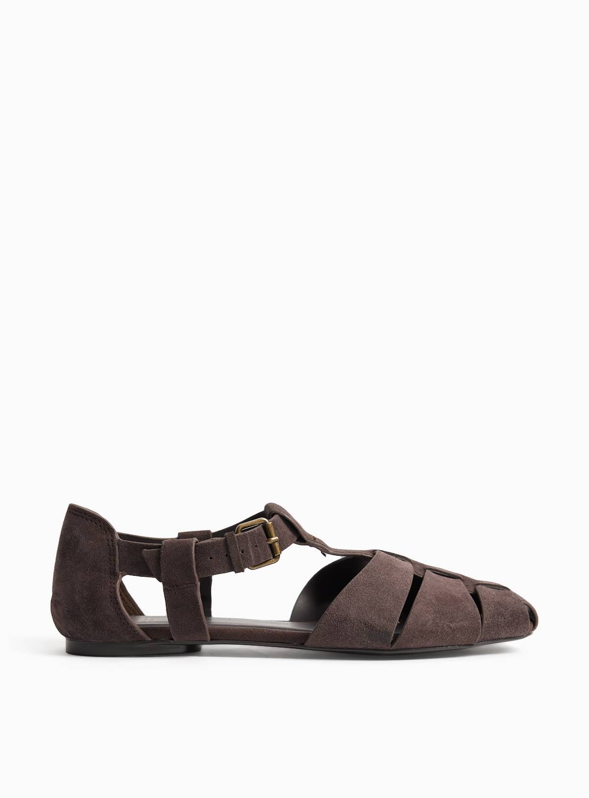 Brown Suede Fisherman Sandals 8 - Image 2