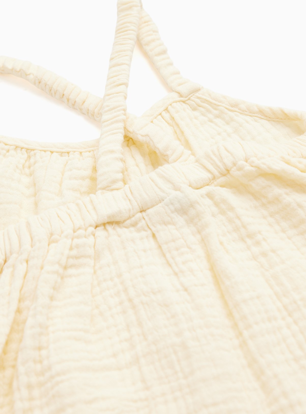 Yellow Woven Sleeveless Playsuit 2-3 years - Image 2 thumbnail