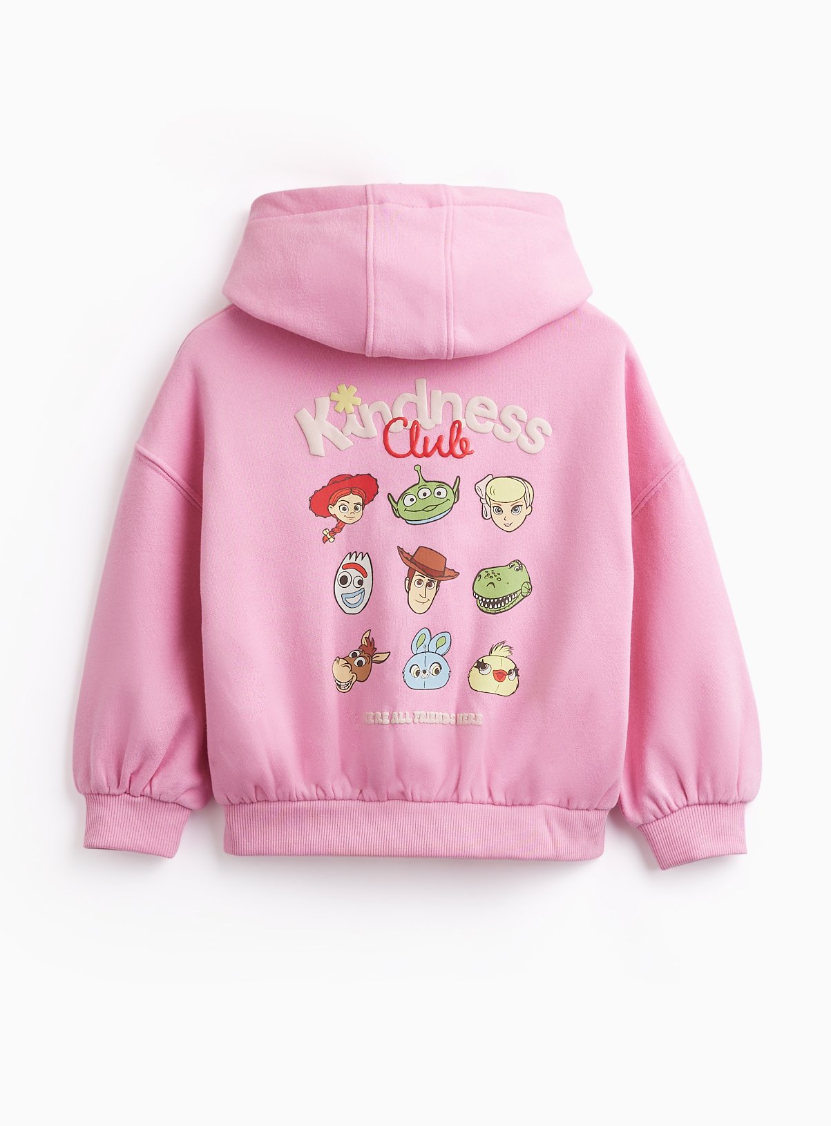 Pink Toy Story Graphic Hoodie 2-3 years - Image 2 thumbnail