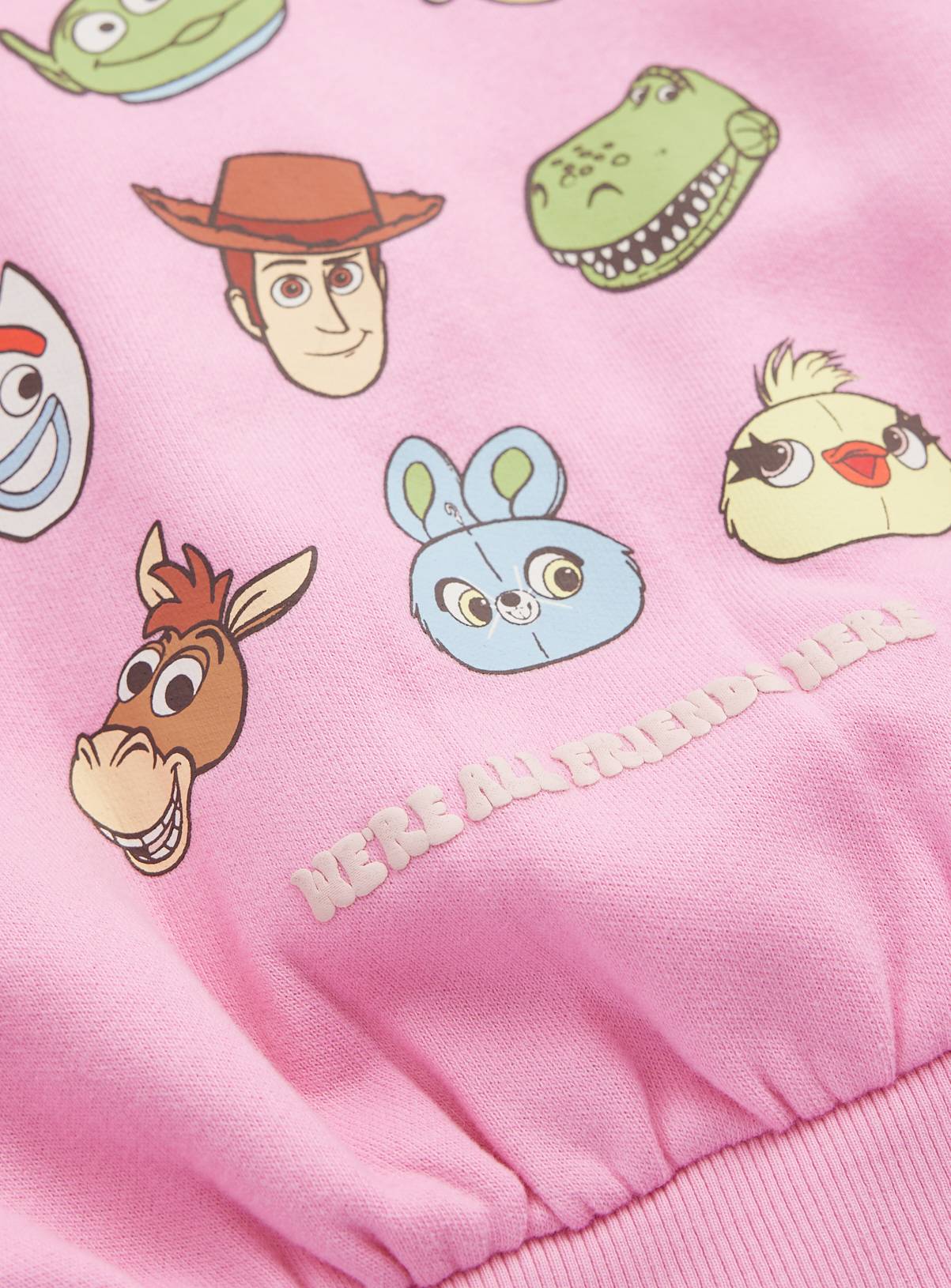 Pink Toy Story Graphic Hoodie 2-3 years - Image 3
