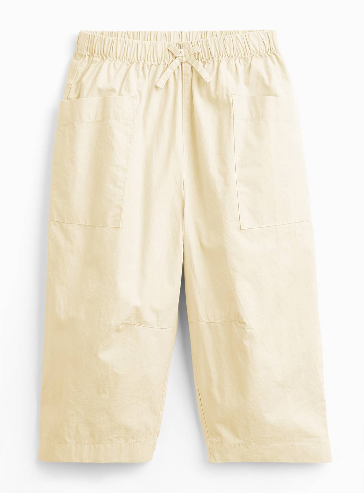 Yellow Poplin Woven Cargo Trousers 2-3 years - Image 1