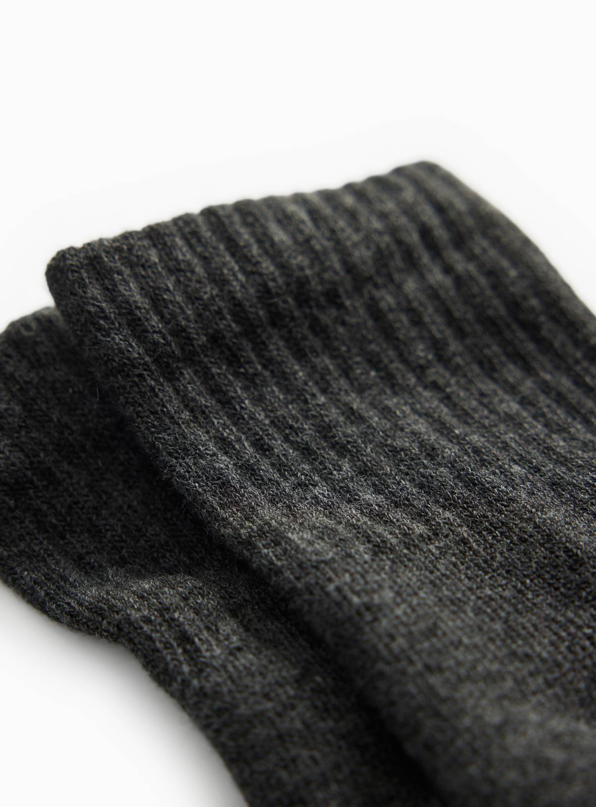 Grey Sport Ribbed Ankle Socks 4 Pack 3-5.5 Infant - Image 2