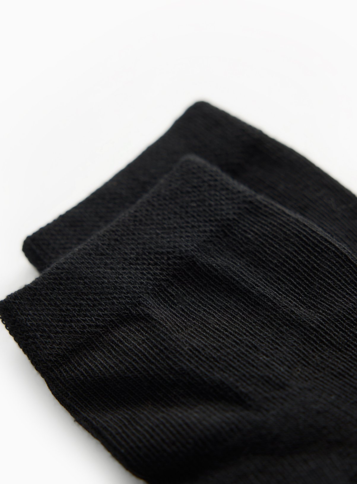 Black Cushion Sole Ankle Socks 4 Pack 4-6.5 - Image 2 thumbnail