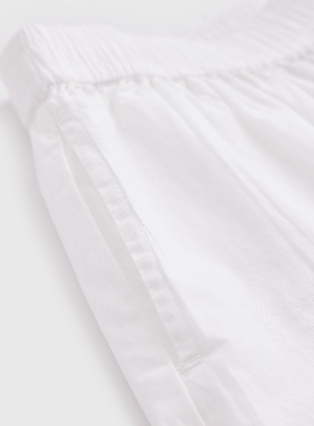 White Poplin Wide Leg Trousers 5 years - Image 2 thumbnail
