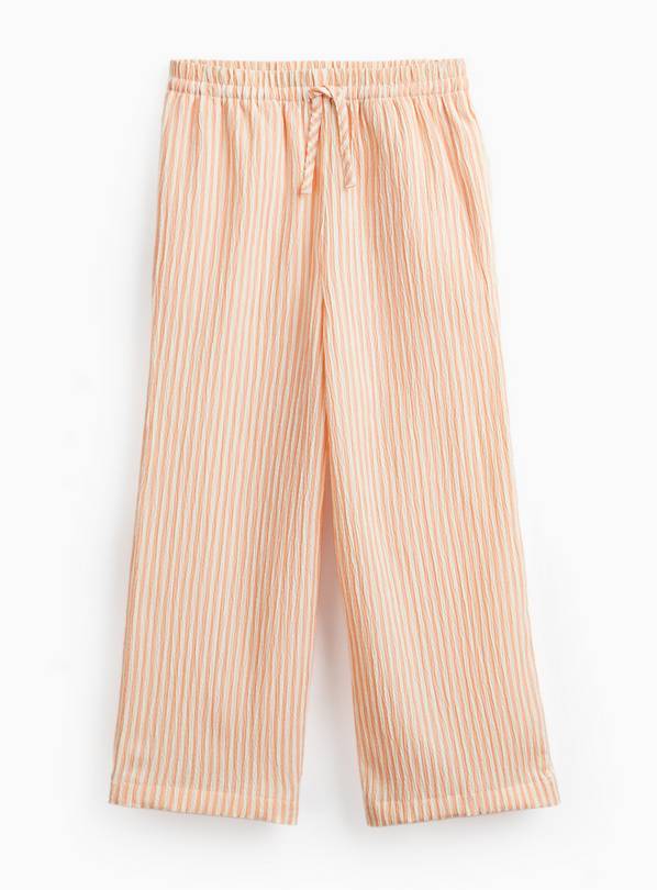 Mini Me Pink Stripe Ultra Wide Leg Trousers 8 years