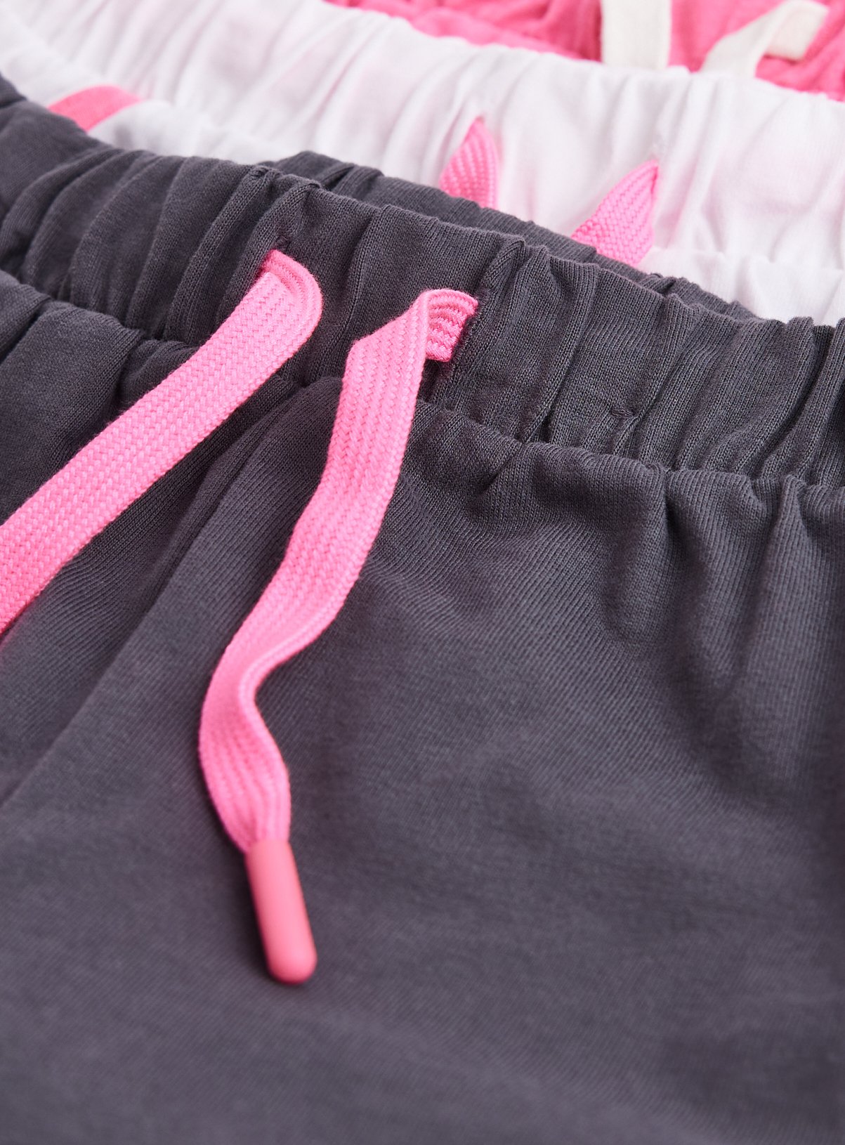 Pink Racer Shorts 3 Pack 9 years - Image 2 thumbnail