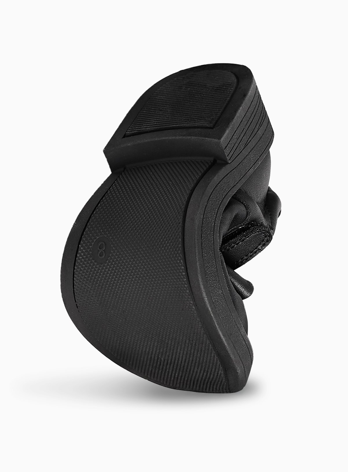 Black Coated Leather Bow Detail Mary Jane School Shoes 8 Infant - Image 2 thumbnail
