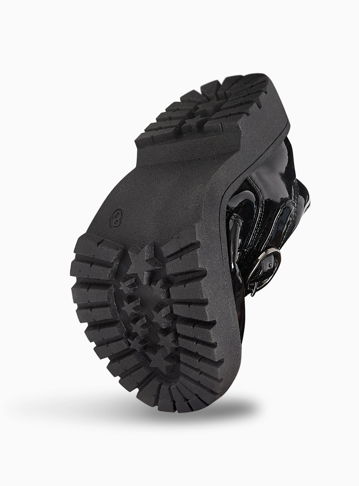 Black Chunky T-Bar School Shoes 11 Infant - Image 2 thumbnail