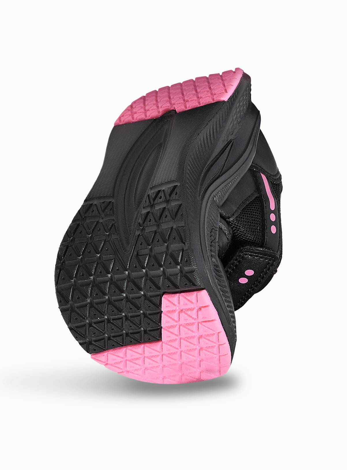 Black & Pink Sports School Trainers 3 - Image 2