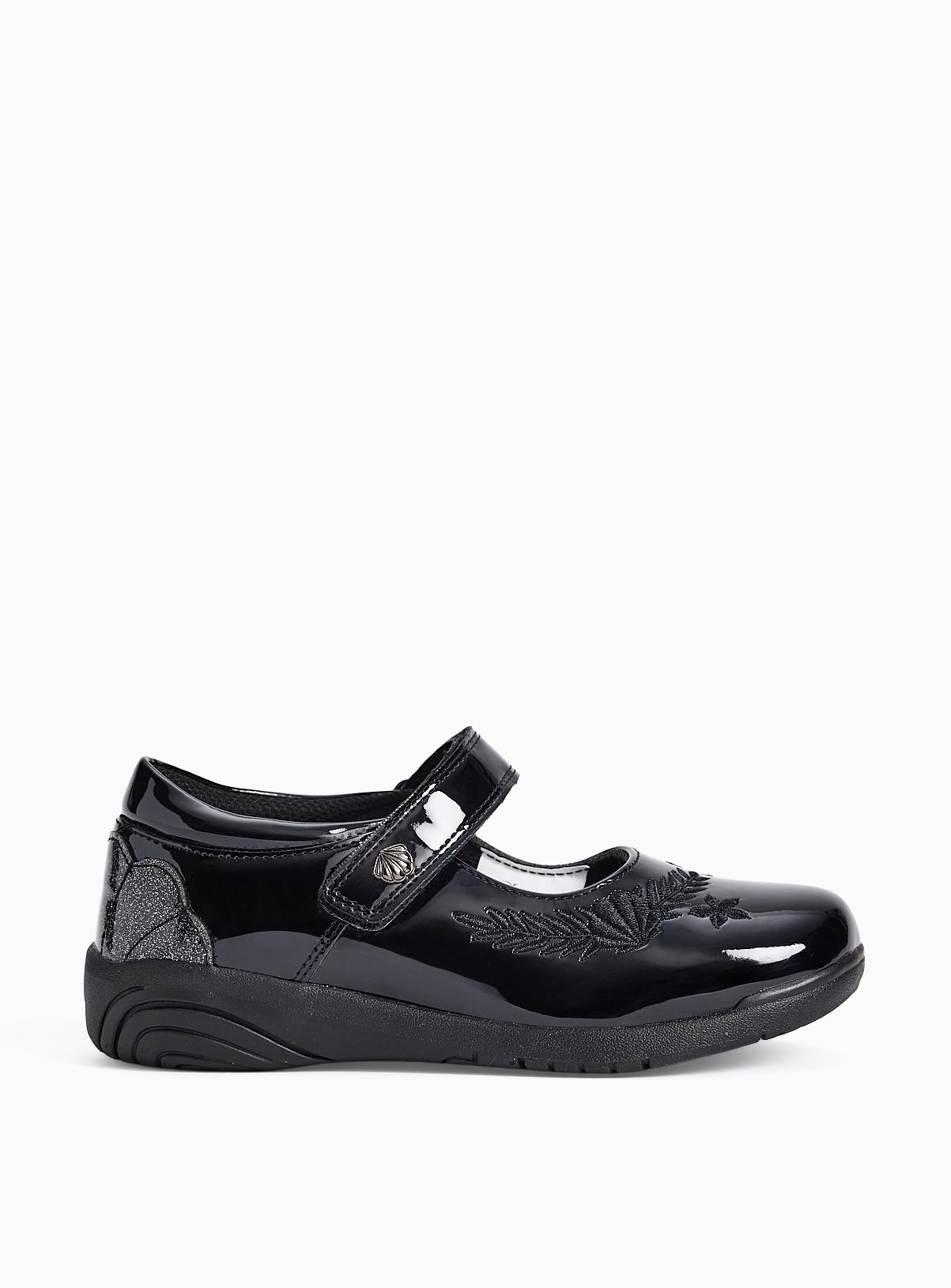 Black Disney Moana Mary Jane School Shoes 11 Infant - Image 3 thumbnail